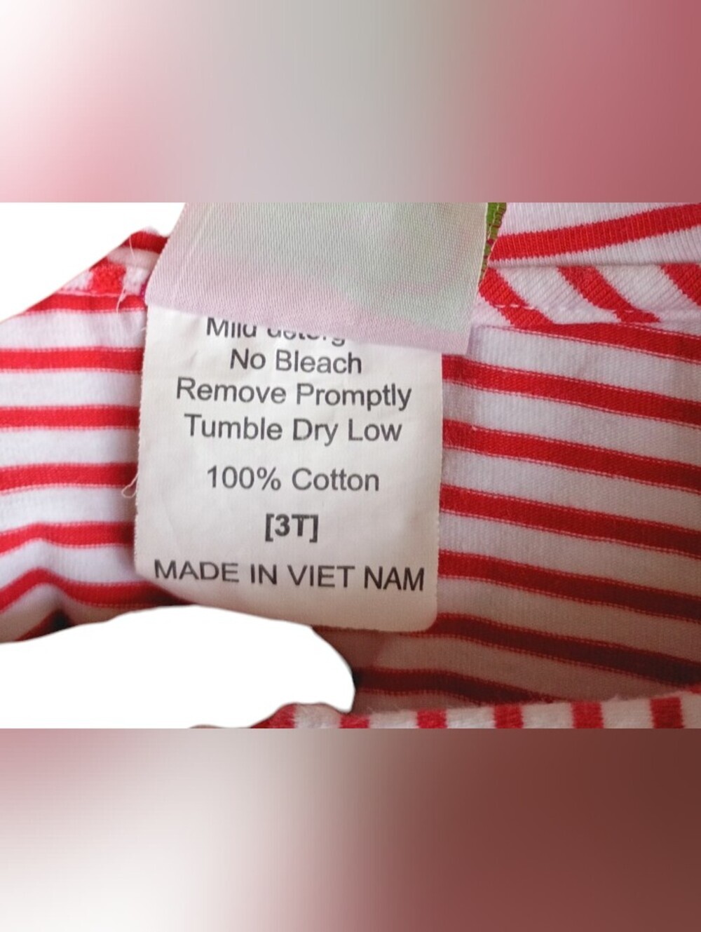 Smocked Auctions Christmas Button Down Size 3t Girls - Picture 3 of 4